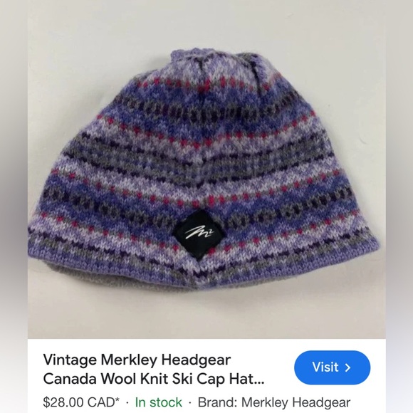 Merkley headgear vail bright multi colour red orange yellow grey! beanie/hat - Picture 16 of 16